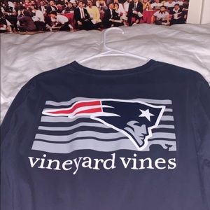 Men’s Patriots Vineyard Vines Long Sleeve | M